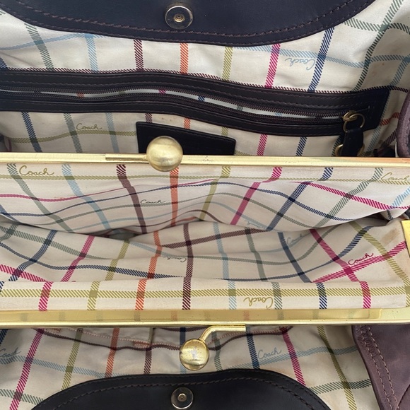 Coach leather should bag - Picture 8 of 8